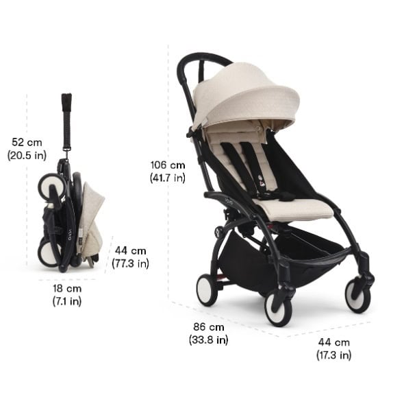 babyzen bonpoint dimensions