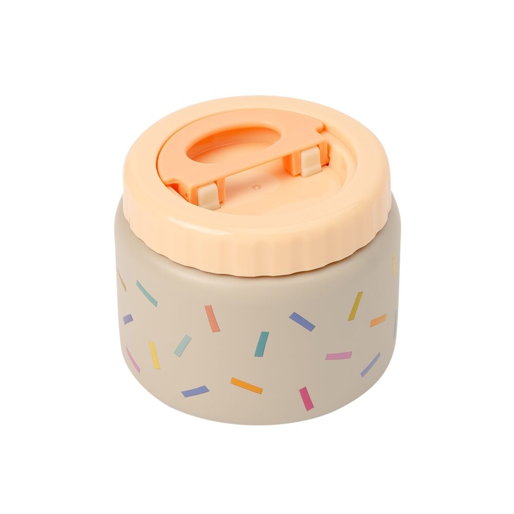 confetti food jar