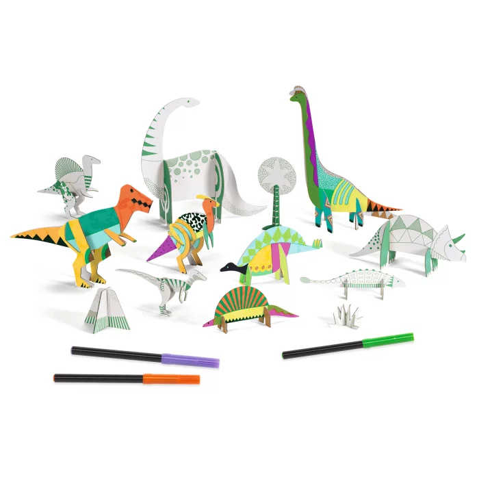 Djeco Kreativni set Napravi sam - Dinosauri