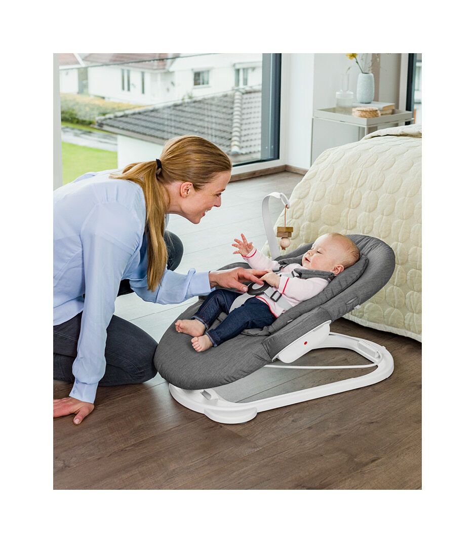 Stokke Steps Bouncer White/Deep Grey